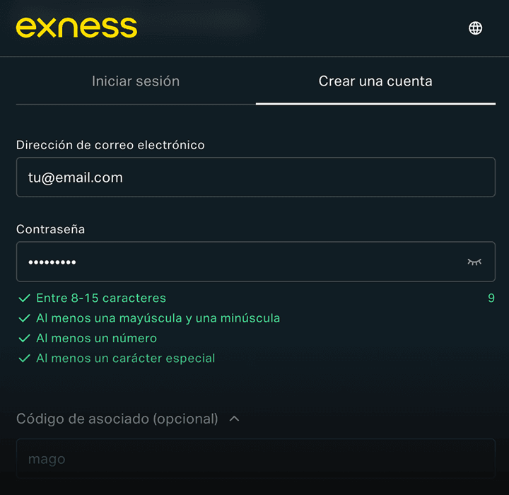 Abre tu cuenta en un bróker